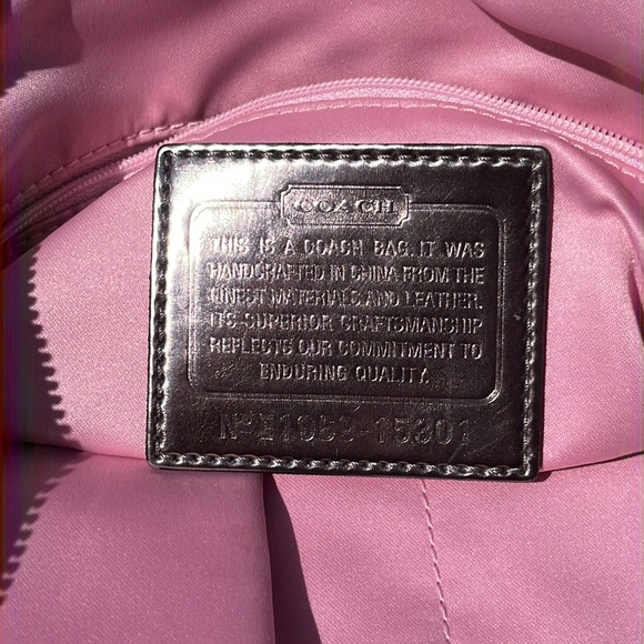 COACH Poppy Story Patch Glam Tote - Picture 10 of 10